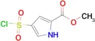 Methyl 4-(chlorosulfonyl)-1h-pyrrole-2-carboxylate