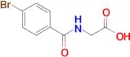 2-[(4-bromophenyl)formamido]acetic acid
