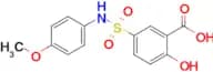2-Hydroxy-5-[(4-methoxyphenyl)sulfamoyl]benzoic acid