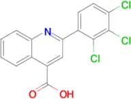 2-(2,3,4-Trichlorophenyl)quinoline-4-carboxylic acid