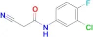 N-(3-Chloro-4-fluorophenyl)-2-cyanoacetamide
