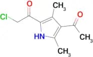 1-(4-Acetyl-3,5-dimethyl-1H-pyrrol-2-yl)-2-chloroethan-1-one