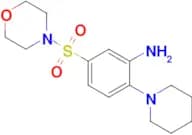 5-(Morpholine-4-sulfonyl)-2-(piperidin-1-yl)aniline