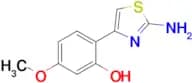 2-(2-Amino-1,3-thiazol-4-yl)-5-methoxyphenol