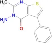 3-Amino-2-methyl-5-phenyl-3H,4H-thieno[2,3-d]pyrimidin-4-one