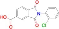2-(2-Chlorophenyl)-2,3-dihydro-1,3-dioxo-1H-isoindole-5-carboxylic acid