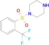 1-[2-(trifluoromethyl)benzenesulfonyl]piperazine