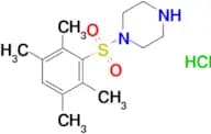 1-(2,3,5,6-Tetramethylbenzenesulfonyl)piperazine hydrochloride