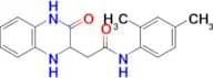 N-(2,4-Dimethylphenyl)-2-(3-oxo-1,2,3,4-tetrahydroquinoxalin-2-yl)acetamide