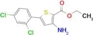 Ethyl 3-amino-5-(2,4-dichlorophenyl)thiophene-2-carboxylate