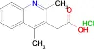2-(2,4-Dimethylquinolin-3-yl)acetic acid hydrochloride
