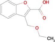 3-(Ethoxymethyl)-1-benzofuran-2-carboxylic acid