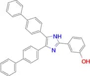 3-[4,5-bis(4-phenylphenyl)-1h-imidazol-2-yl]phenol