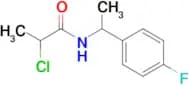 2-Chloro-n-[1-(4-fluorophenyl)ethyl]propanamide