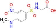 2-[4-(methylamino)-3-nitrobenzenesulfonamido]acetic acid