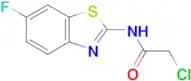 2-Chloro-n-(6-fluoro-1,3-benzothiazol-2-yl)acetamide