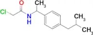 2-Chloro-n-{1-[4-(2-methylpropyl)phenyl]ethyl}acetamide