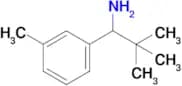 2,2-Dimethyl-1-(3-methylphenyl)propan-1-amine