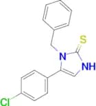 1-benzyl-5-(4-chlorophenyl)-2,3-dihydro-1H-imidazole-2-thione