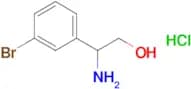2-Amino-2-(3-bromophenyl)ethan-1-ol hydrochloride