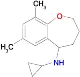n-Cyclopropyl-7,9-dimethyl-2,3,4,5-tetrahydro-1-benzoxepin-5-amine