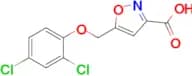 5-(2,4-Dichlorophenoxymethyl)-1,2-oxazole-3-carboxylic acid
