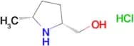 [(2r,5r)-5-methylpyrrolidin-2-yl]methanol hydrochloride