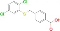 4-{[(2,5-dichlorophenyl)sulfanyl]methyl}benzoic acid