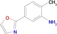 2-Methyl-5-(1,3-oxazol-2-yl)aniline