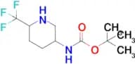tert-Butyl n-[6-(trifluoromethyl)piperidin-3-yl]carbamate