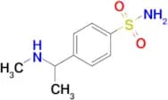 4-[1-(methylamino)ethyl]benzene-1-sulfonamide