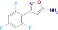 3-(2,4,6-Trifluorophenyl)-1,2-oxazol-5-amine