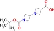 1′-[(tert-Butoxy)carbonyl]-[1,3′-biazetidine]-3-carboxylic acid