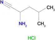 2-Amino-4-methylpentanenitrile hydrochloride
