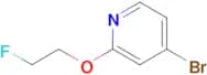4-Bromo-2-(2-fluoroethoxy)pyridine