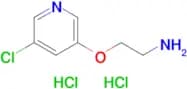 2-((5-Chloropyridin-3-yl)oxy)ethan-1-amine dihydrochloride