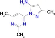 1-(2,6-Dimethylpyrimidin-4-yl)-3-methyl-1h-pyrazol-5-amine