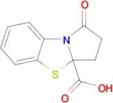 2,3-Dihydro-1-oxopyrrolo[2,1-b]benzothiazole-3a(1H)-carboxylic acid