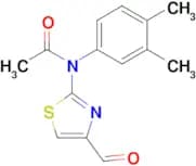 n-(3,4-Dimethylphenyl)-n-(4-formyl-1,3-thiazol-2-yl)acetamide