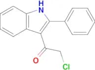 2-Chloro-1-(2-phenyl-1h-indol-3-yl)ethan-1-one