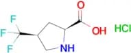 (2s,4s)-4-(Trifluoromethyl)pyrrolidine-2-carboxylic acid hydrochloride