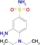 3-Amino-4-(diethylamino)benzene-1-sulfonamide