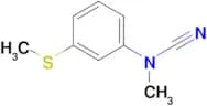n-Cyano-n-methyl-3-(methylsulfanyl)aniline