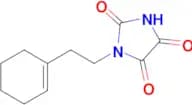 1-[2-(cyclohex-1-en-1-yl)ethyl]imidazolidine-2,4,5-trione
