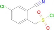 (4-Chloro-2-cyanophenyl)methanesulfonyl chloride