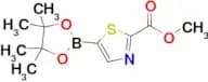 Methyl 5-(4,4,5,5-tetramethyl-1,3,2-dioxaborolan-2-yl)-1,3-thiazole-2-carboxylate