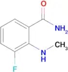 3-Fluoro-2-(methylamino)benzamide