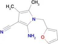 2-Amino-1-(furan-2-ylmethyl)-4,5-dimethyl-1h-pyrrole-3-carbonitrile