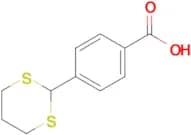 4-(1,3-Dithian-2-yl)benzoic acid