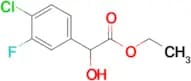 Ethyl 2-(4-chloro-3-fluorophenyl)-2-hydroxyacetate